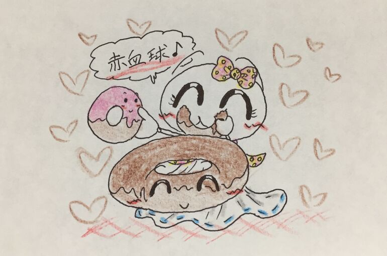 墨田区押上の鍼灸院、腰痛・肩こり・頭痛・めまい・疲労・神経痛・未病症状他、美容鍼・小児鍼、笑顔・整体・血行＆免疫力改善・ツボ治療のポプリ鍼灸院から【赤血球について】♪