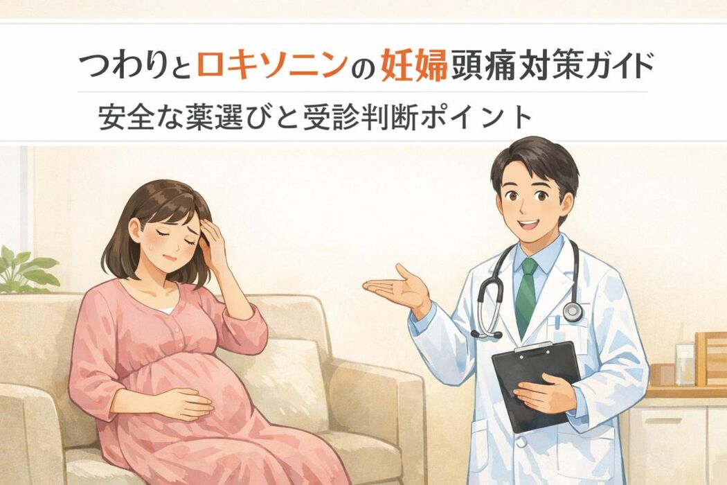 つわりとロキソニンの妊婦頭痛対策ガイド安全な薬選びと受診判断ポイント