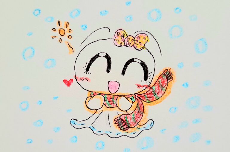 ほっと一息ついてあげることは首元にも心にも(#^.^#)