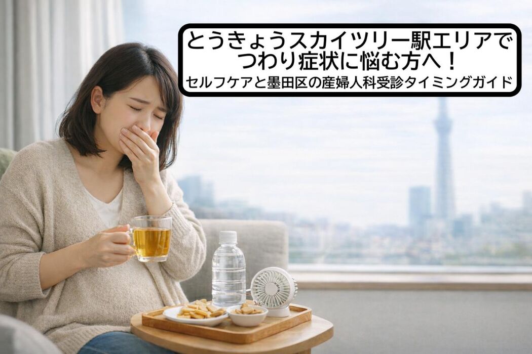 とうきょうスカイツリー駅エリアでつわり症状に悩む方へ！セルフケアと墨田区の産婦人科受診タイミングガイド