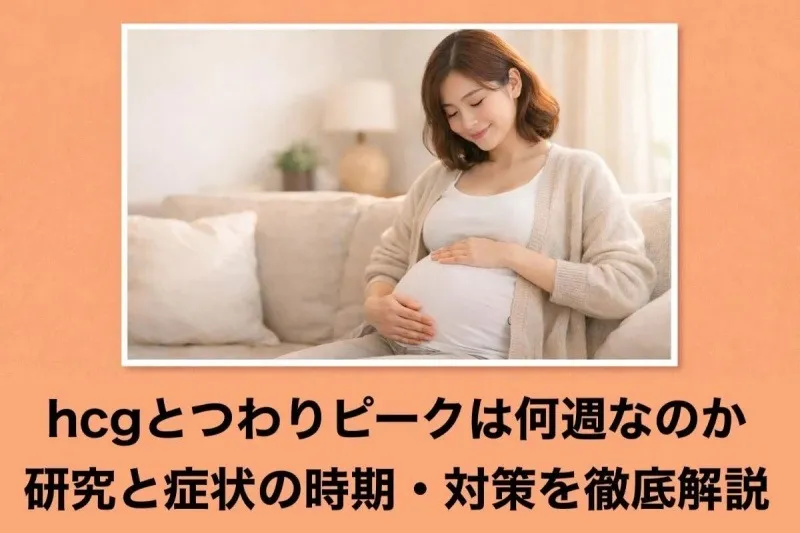 hcgとつわりピークは何週なのか研究と症状の時期・対策を徹底解説