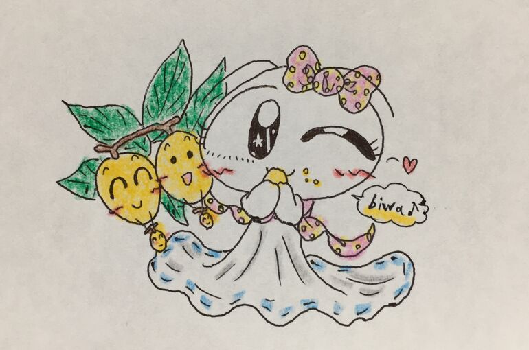 墨田区押上の鍼灸院、腰痛・肩こり・頭痛・未病他、小児鍼・美容鍼、笑顔治療のポプリ鍼灸院から【びわ】♪