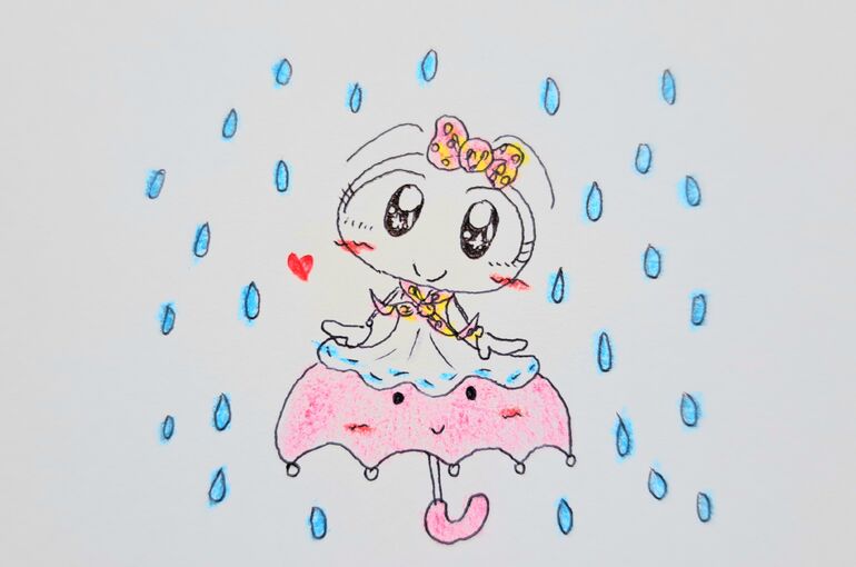 雨は風邪の原因でも、マイナスイオンを与えてくれる♪