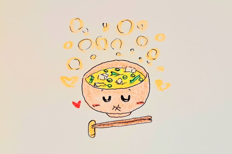 手足の吊り・しびれ・痙攣防止にお味噌汁で塩分調節♪