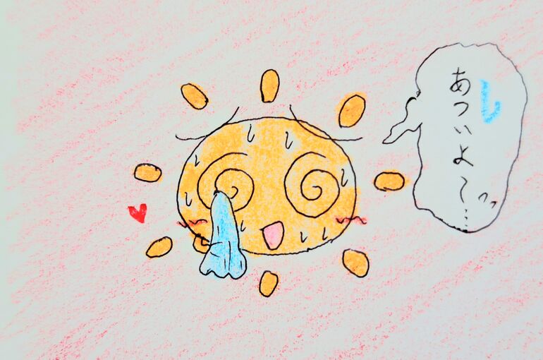 熱中症・脱水による神経の締め付け頭痛を鍼灸で予防♪