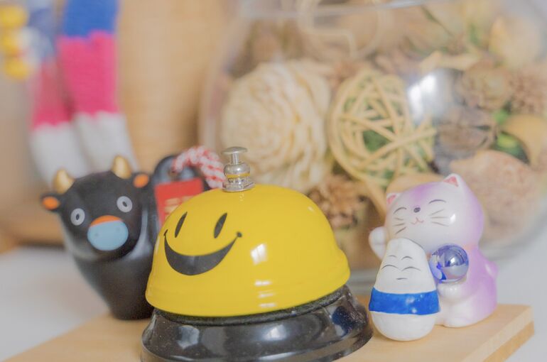 笑顔の呼び鈴♪～喉が痛くて声が出ない人にも優しく～